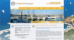 Desktop Screenshot of easyberthbooking.com