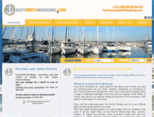 Tablet Screenshot of easyberthbooking.com